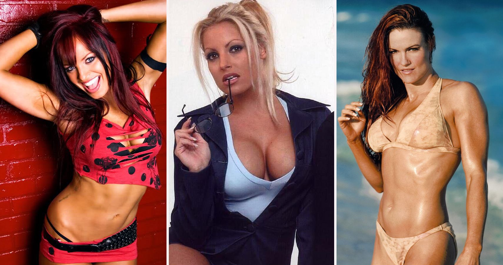 Wwe divas from the 2000s.