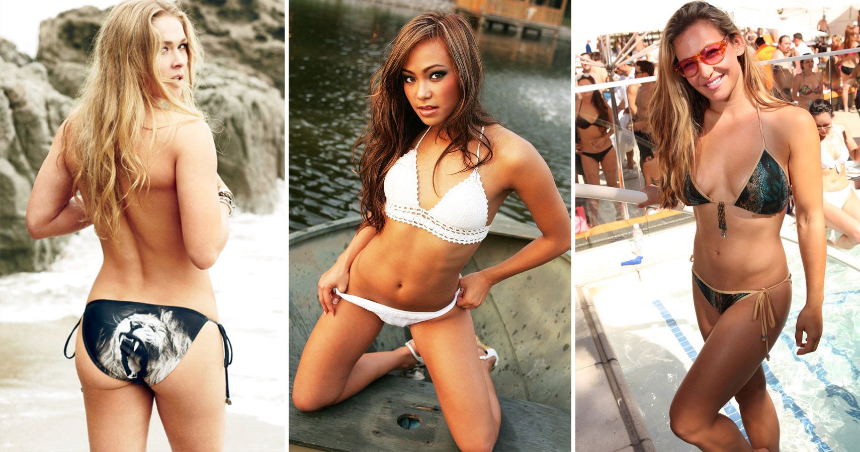 15 Photos Of MMA Stars In Swimsuits You NEED To See