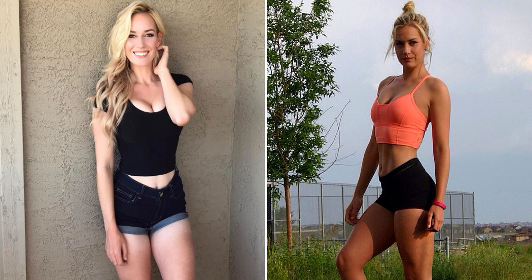 Slideshow paige spiranac camel toe.