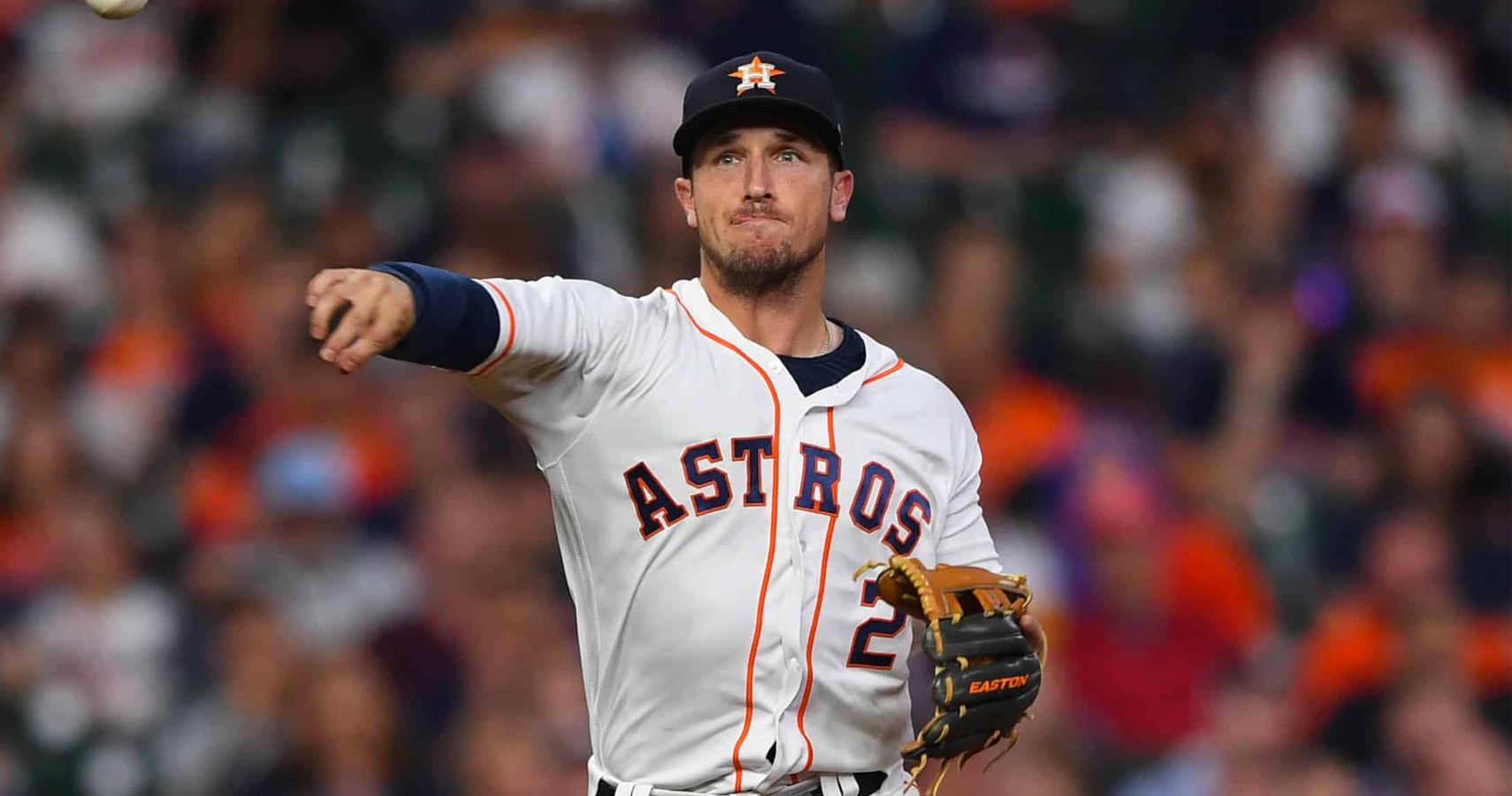 Astros Third-Baseman Alex Bregman Shaves Mustache Mid-Game