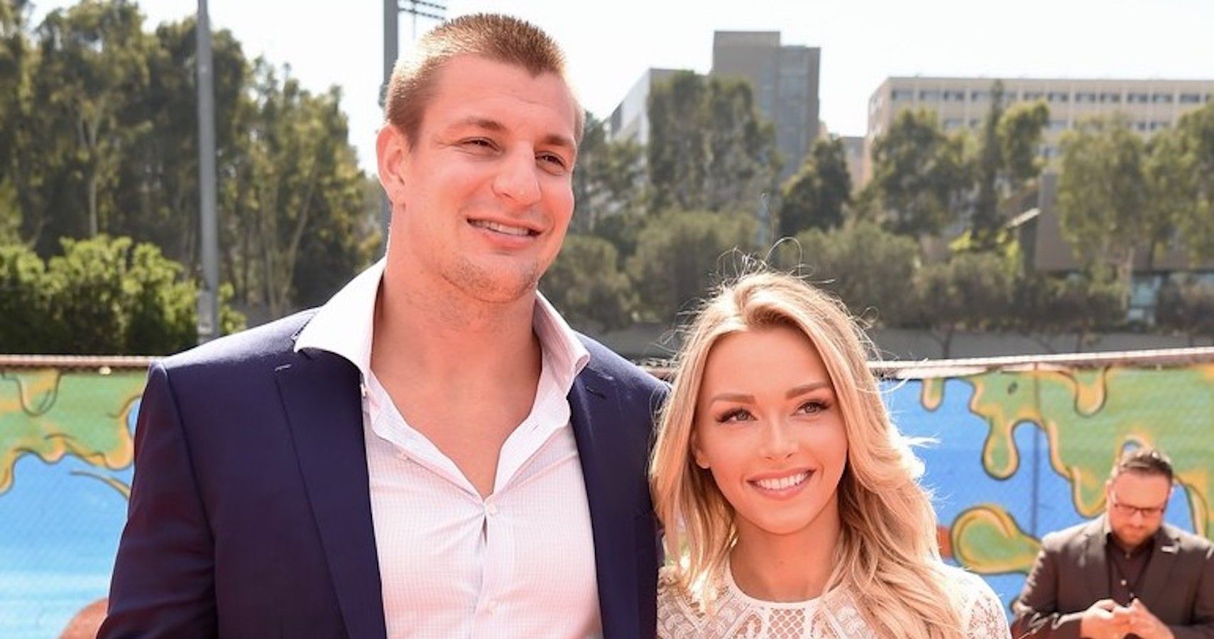 Gronk Camille Justjared 