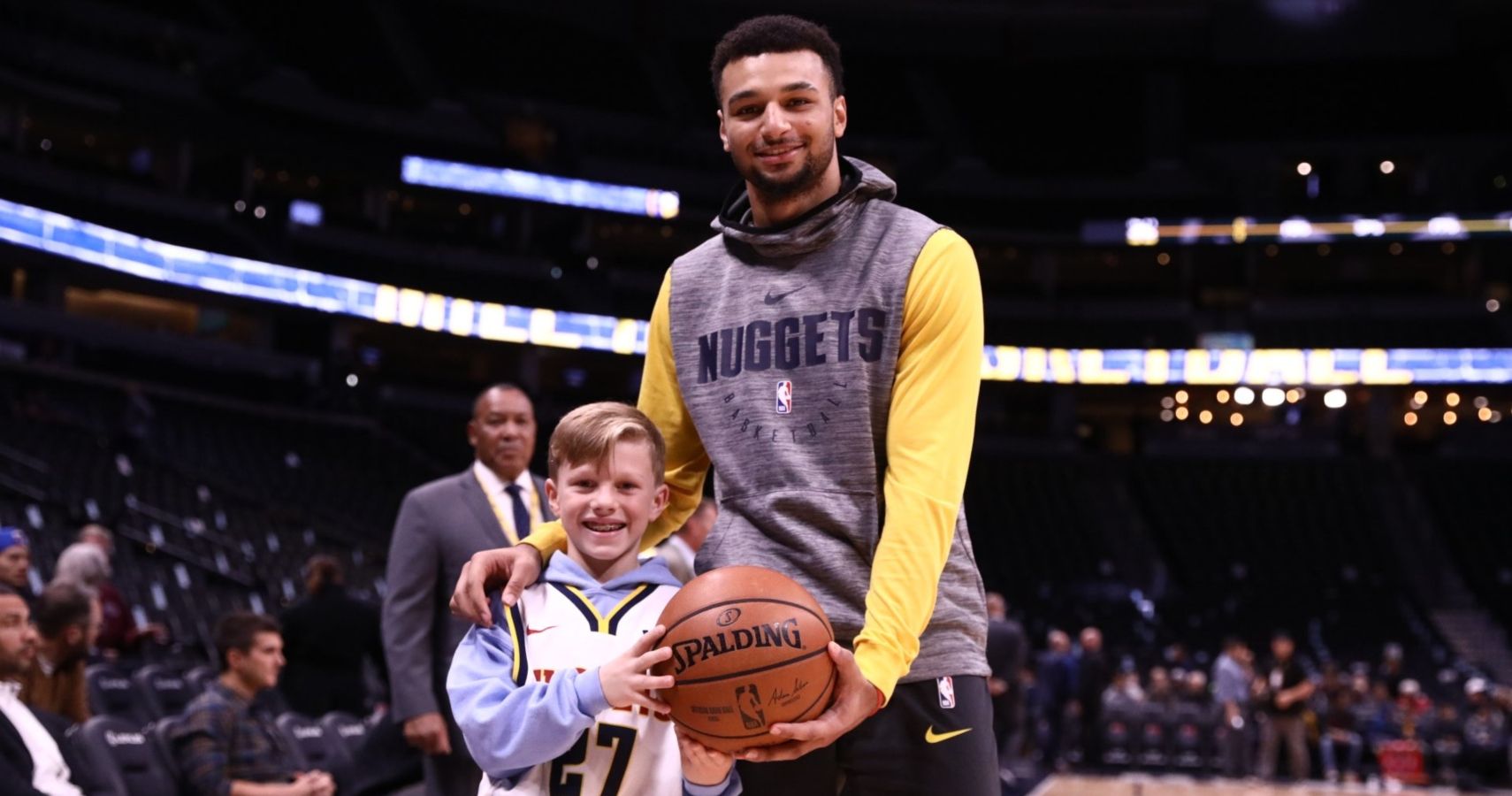 The Kid Who Caught That 48Point Ball Has Returned It To Jamal Murray
