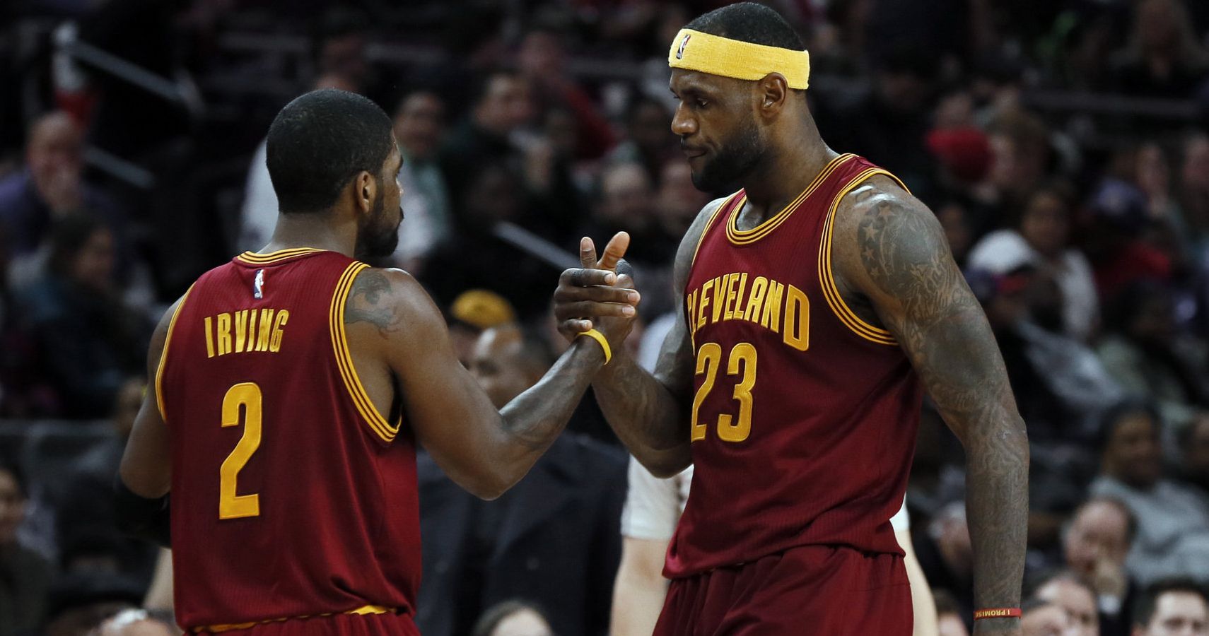 kyrie irving and lebron james