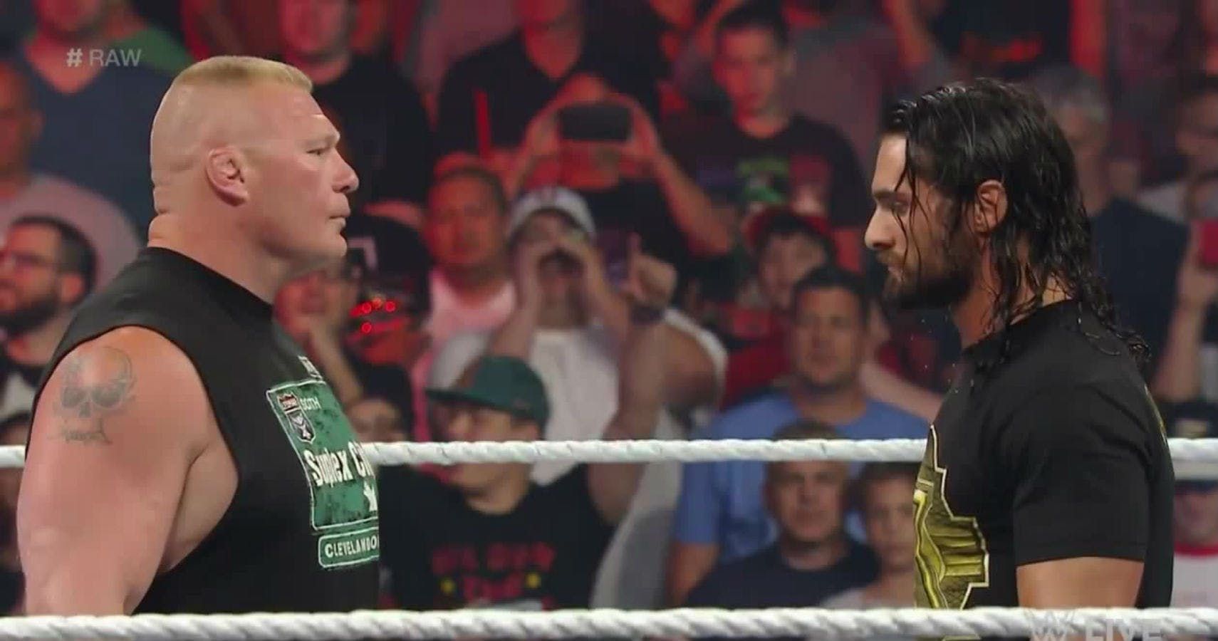 Backstage News On Plans For Brock Lesnar Vs Seth Rollins Summerslam Match