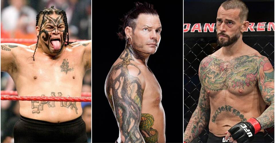 10 Wwe Superstars With Tattoos Related To Wrestling What They Mean Exactly