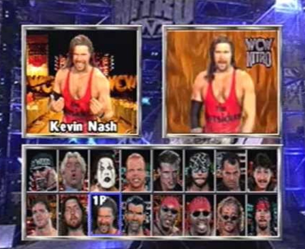 wcw playstation games