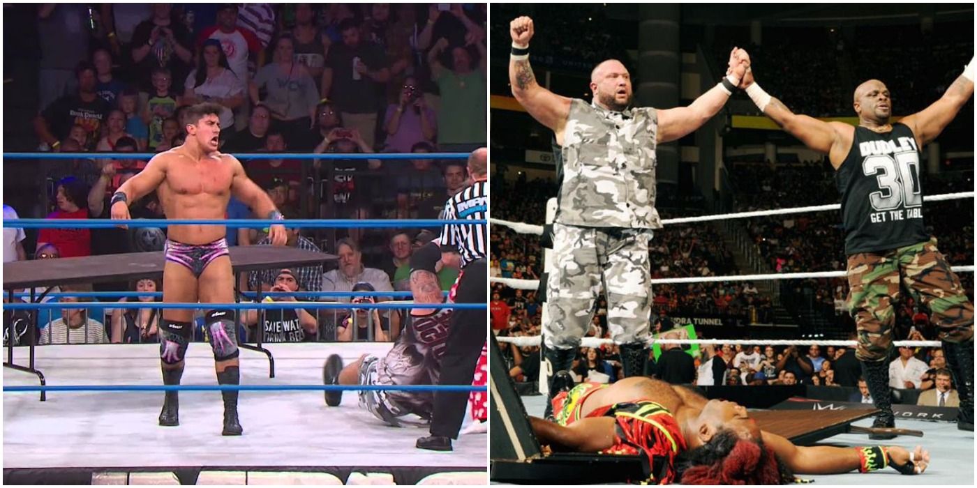 10 Wrestlers With The Best Win/Loss Record In Tables Matches