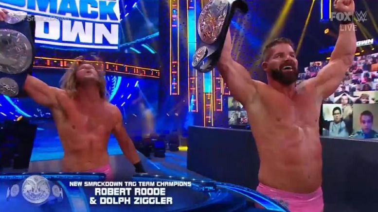 Watch Robert Roode And Dolph Ziggler Win Smackdown Titles