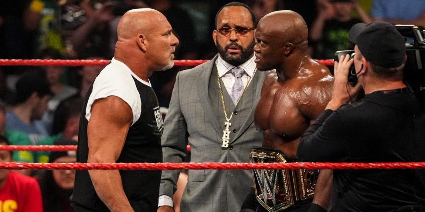 Goldberg Returns On Raw, Confronts WWE Champion Bobby Lashley